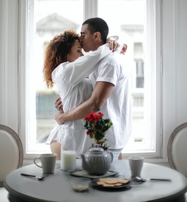 Couple spends quality time together