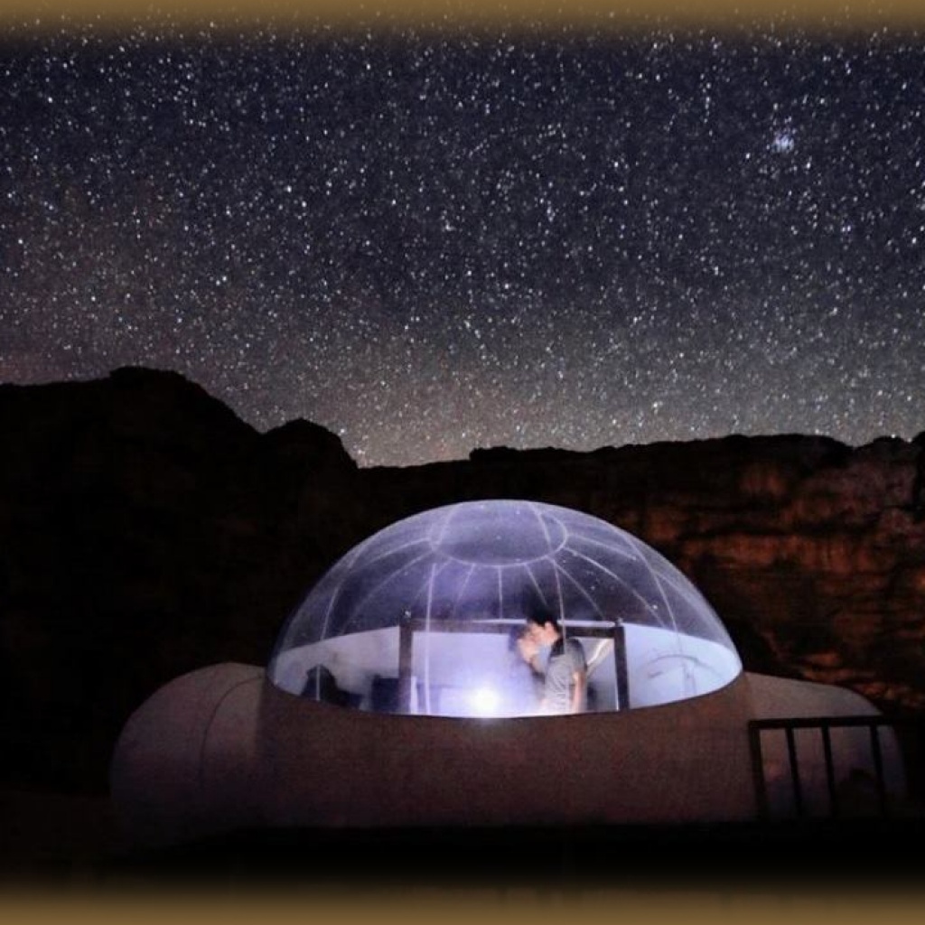 Hotel at Jordan's Wadi Rum Desert