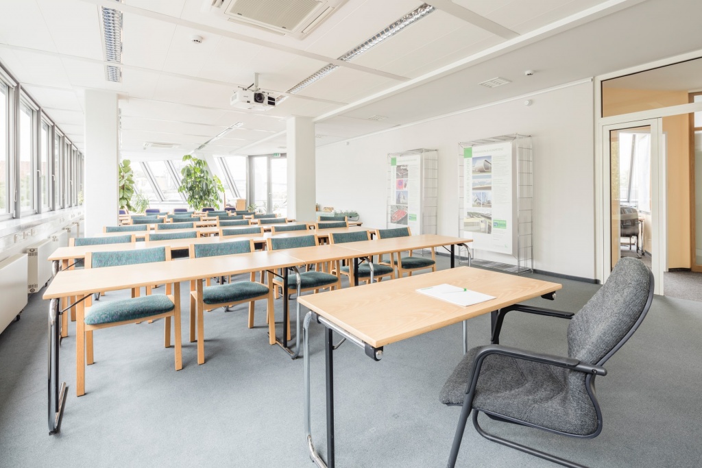 An empty class room