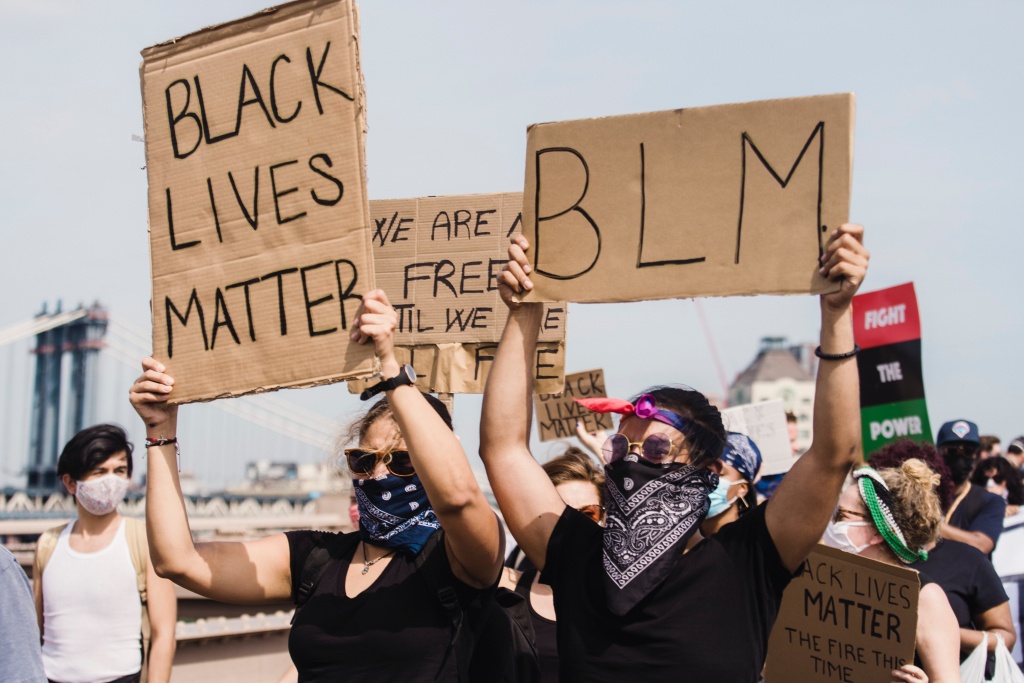A protest for Black Lives Matter